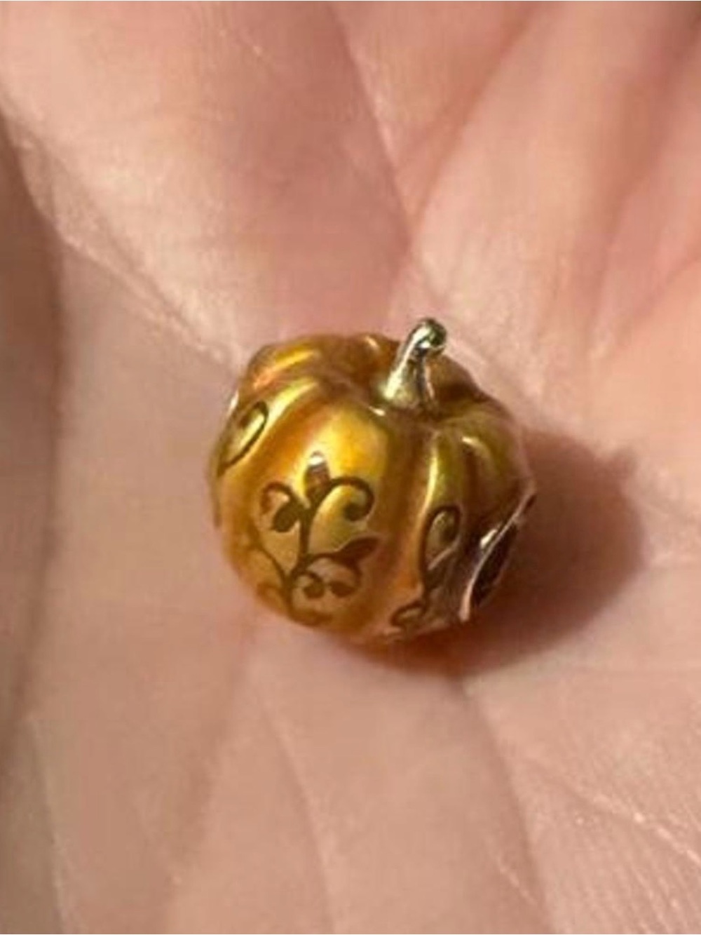 New Pumpkin Charm Bead Pendant #239